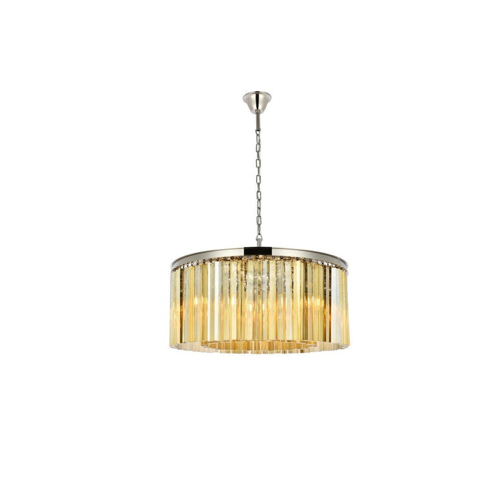 Elegant Sydney 1208D31PN-GT/RC Pendant Light - Polished Nickel