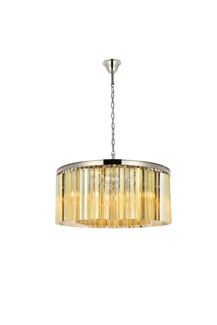 Elegant Sydney 1208D31PN-GT/RC Pendant Light - Polished Nickel