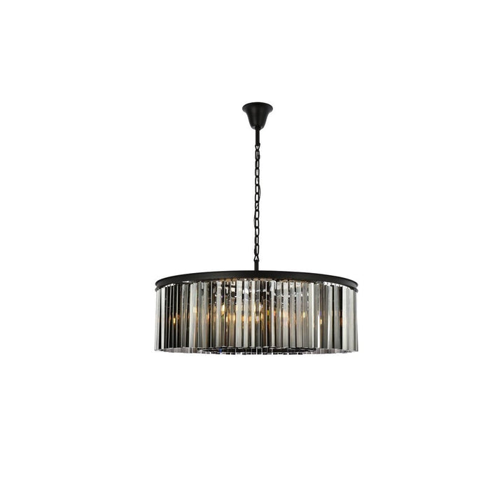 Elegant Sydney 1208G43MB-SS/RC Pendant Light - Matte Black