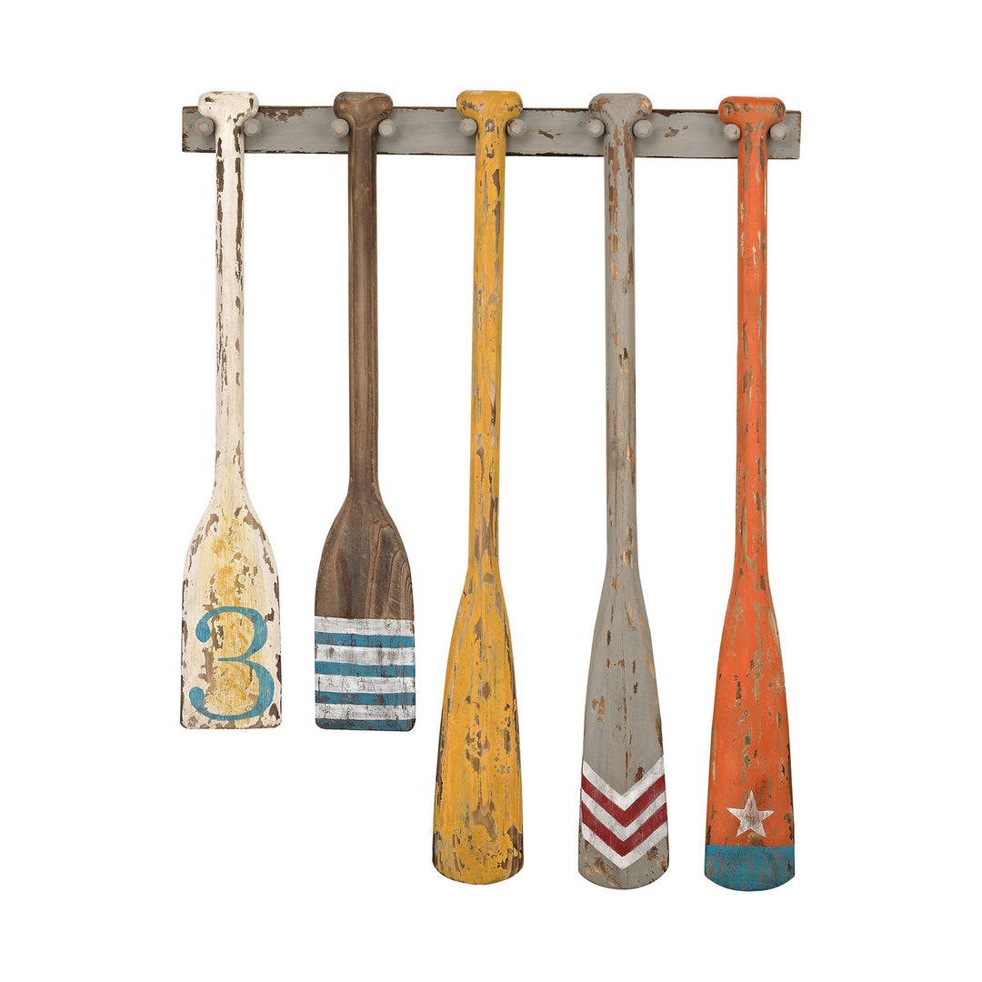Elk Lighting 351-10194  Summer Oars Mirror Multicolor