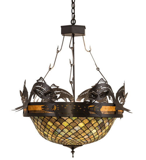 Meyda Tiffany Catch Of The Day 65857 Pendant Light - Timeless Bronze