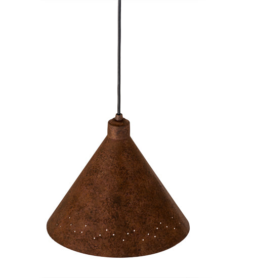 Meyda Tiffany Cone 65862 Pendant Light - Rust