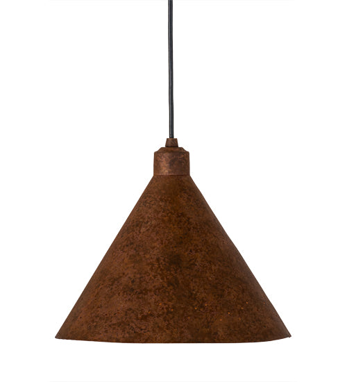 Meyda Tiffany Cone 65862 Pendant Light - Rust