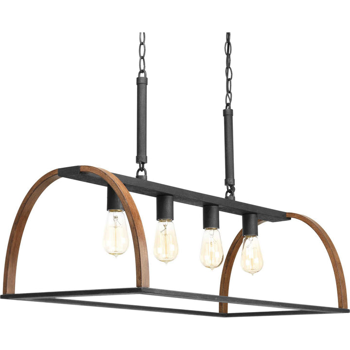 Progress Trestle P4720-71 Pendant Light - Gilded Iron