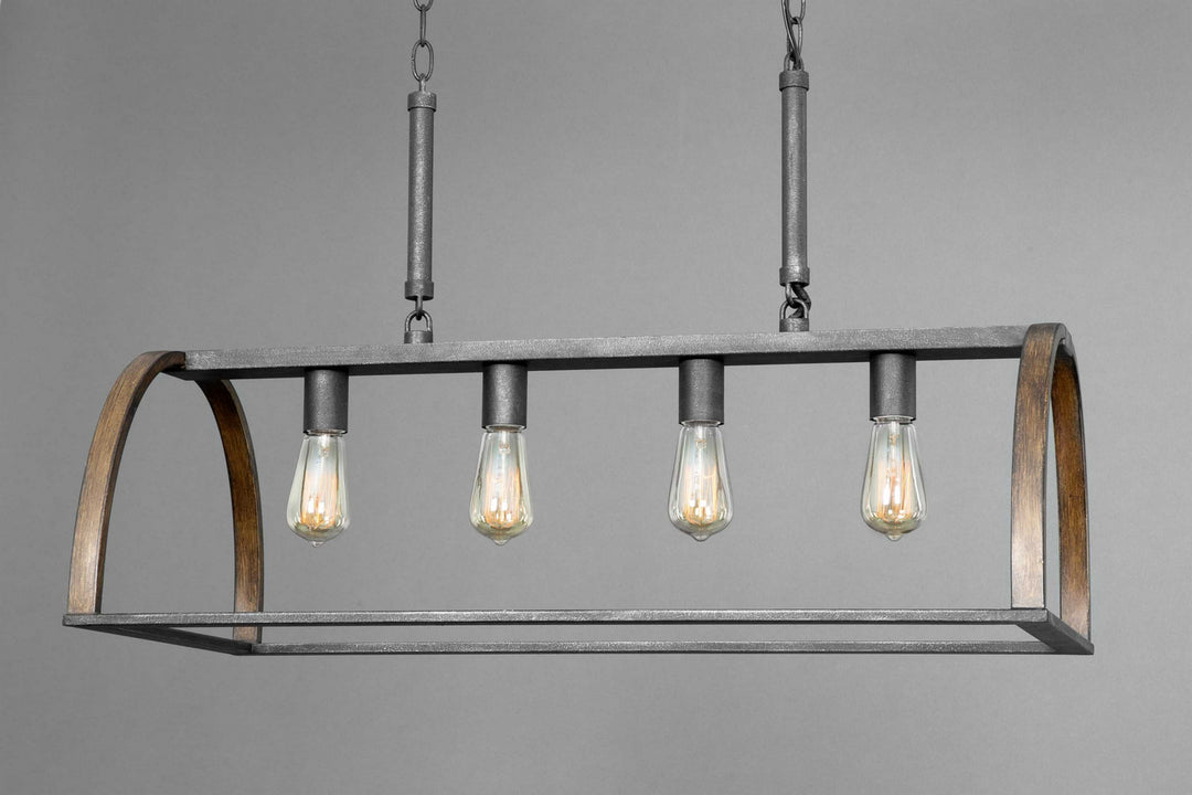 Progress Trestle P4720-71 Pendant Light - Gilded Iron