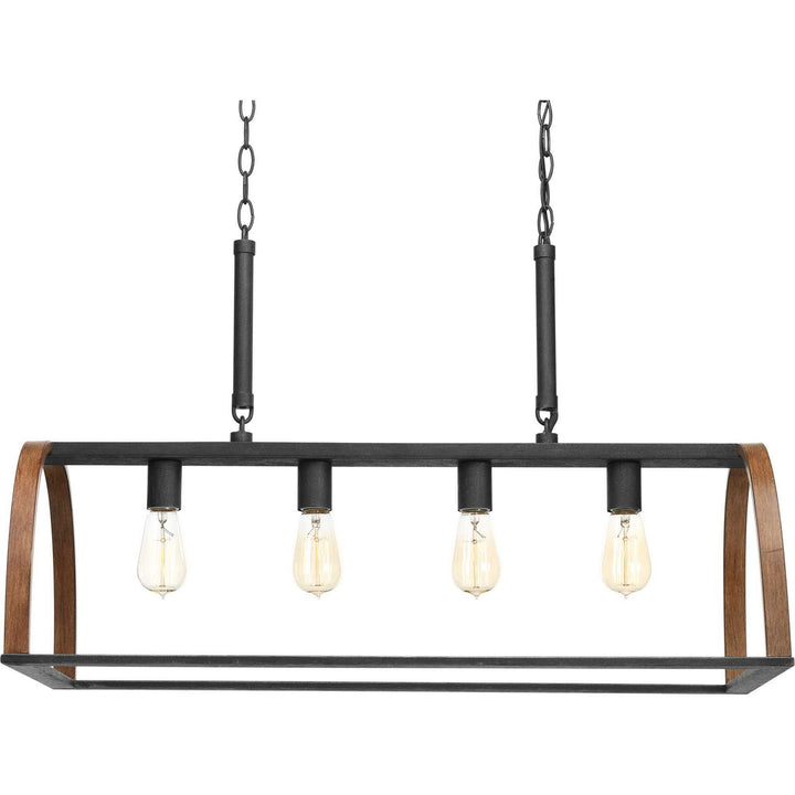 Progress Trestle P4720-71 Pendant Light - Gilded Iron