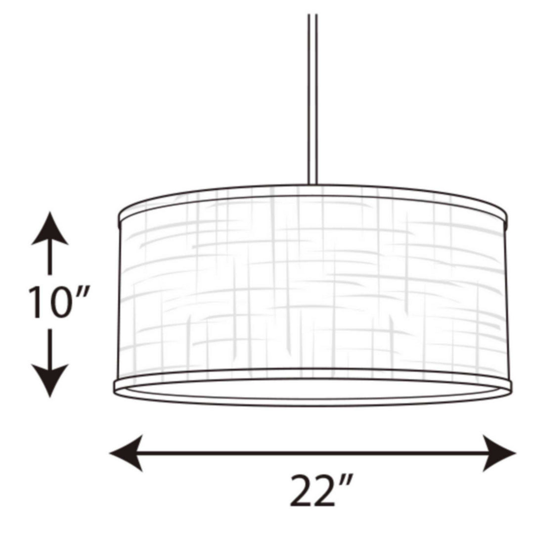 Progress Lighting P8830-30 Markor Shade Lamp Shade Light
