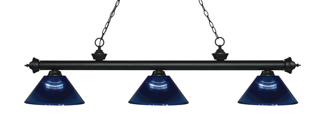 Z-Lite Riviera 200-3MB-ARDB Pendant Light - Matte Black