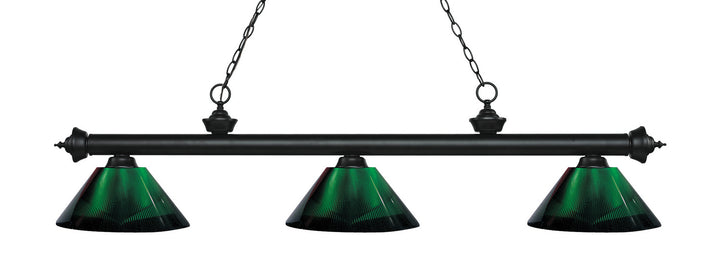 Z-Lite Riviera 200-3MB-ARG Pendant Light - Matte Black