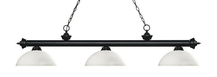 Z-Lite Riviera 200-3MB-DMO14 Pendant Light - Matte Black