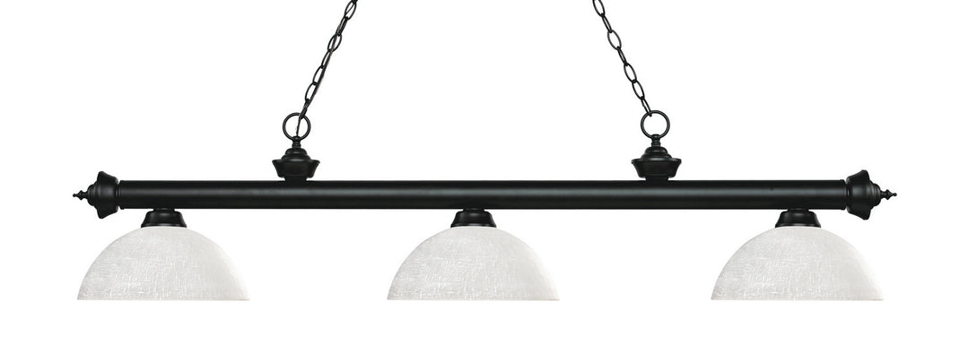 Z-Lite Riviera 200-3MB-DWL14 Pendant Light - Matte Black