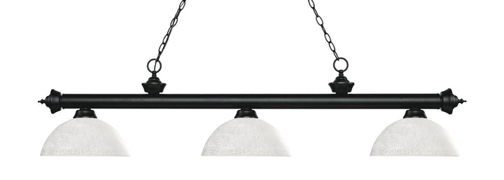 Z-Lite Riviera 200-3MB-DWL14 Pendant Light - Matte Black