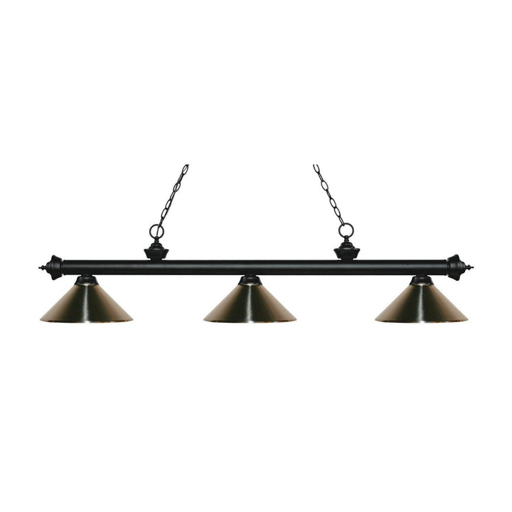 Z-Lite Riviera 200-3MB-MBN Pendant Light - Matte Black