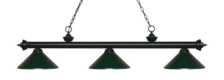 Z-Lite Riviera 200-3MB-MDG Pendant Light - Matte Black