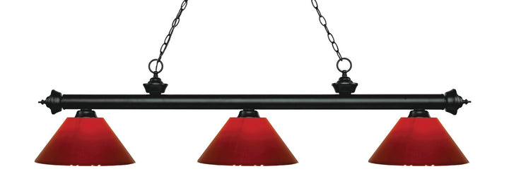 Z-Lite Riviera 200-3MB-PRD Pendant Light - Matte Black