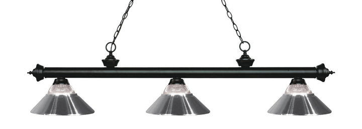 Z-Lite Riviera 200-3MB-RCH Pendant Light - Matte Black