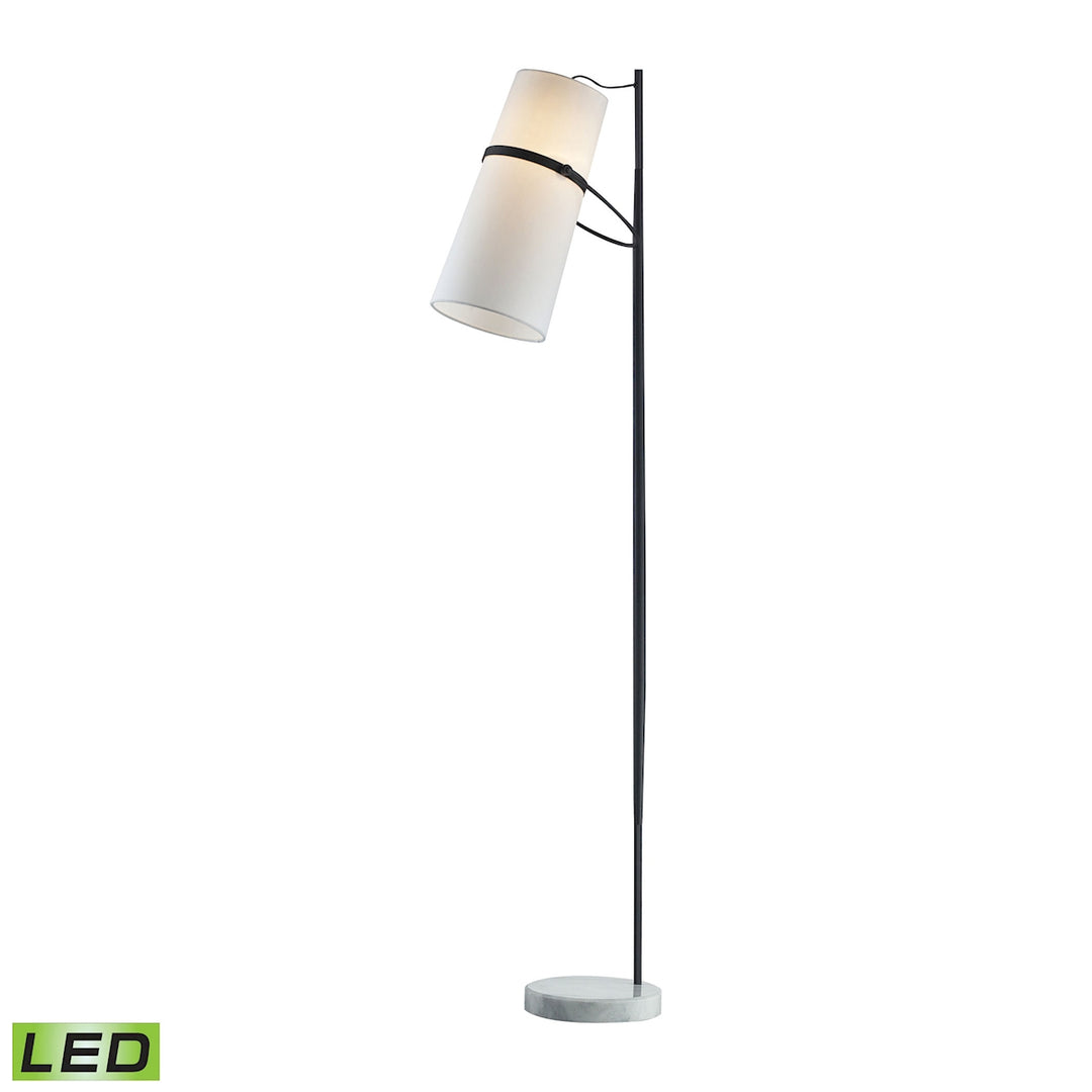 Elk Lighting D2730-LED Modern Banded Shade Lamp Matte Black