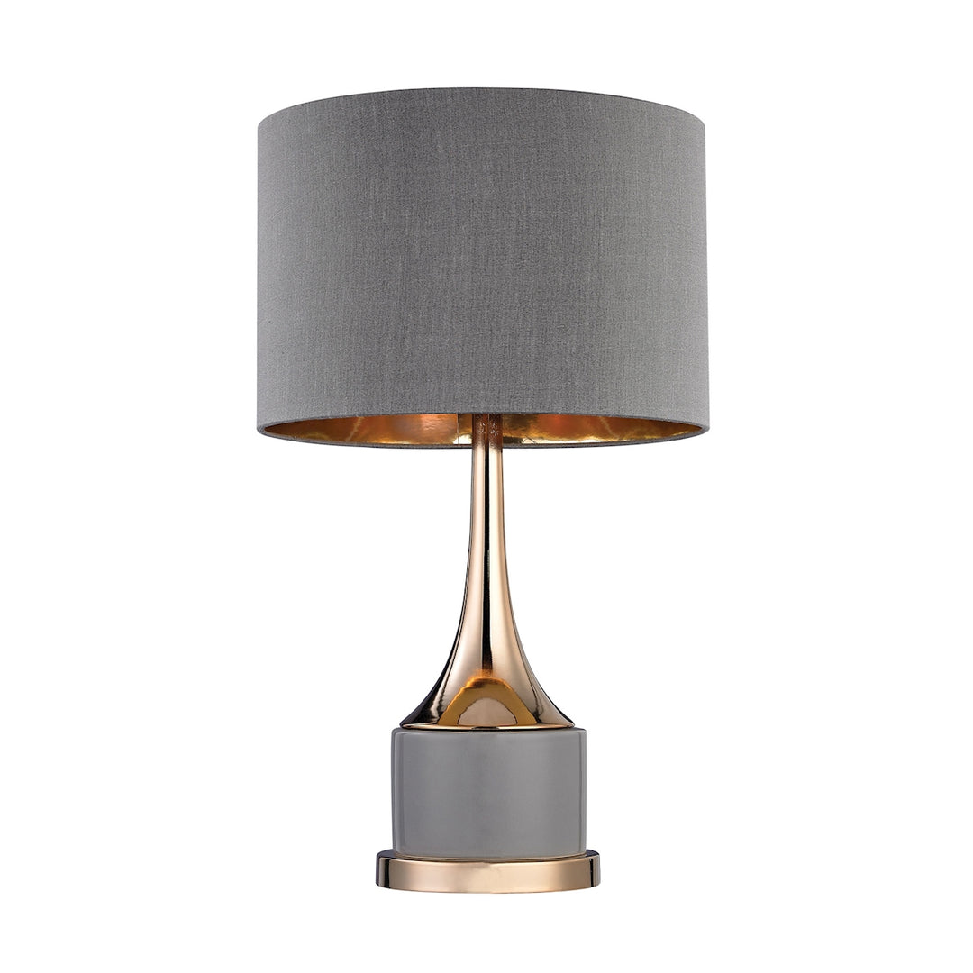 Elk Lighting D2748  Cone Neck Lamp Gray