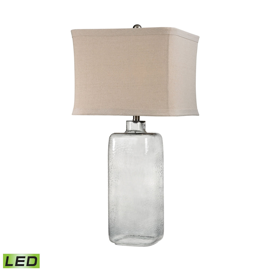 Elk Lighting D2776-LED  Hammered Glass Lamp Gray