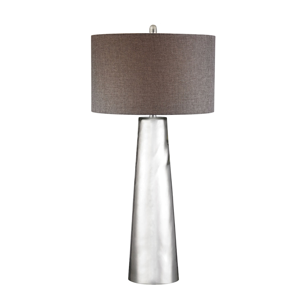 Elk Lighting D2779  Tapered Cylinder Lamp Silver Mercury