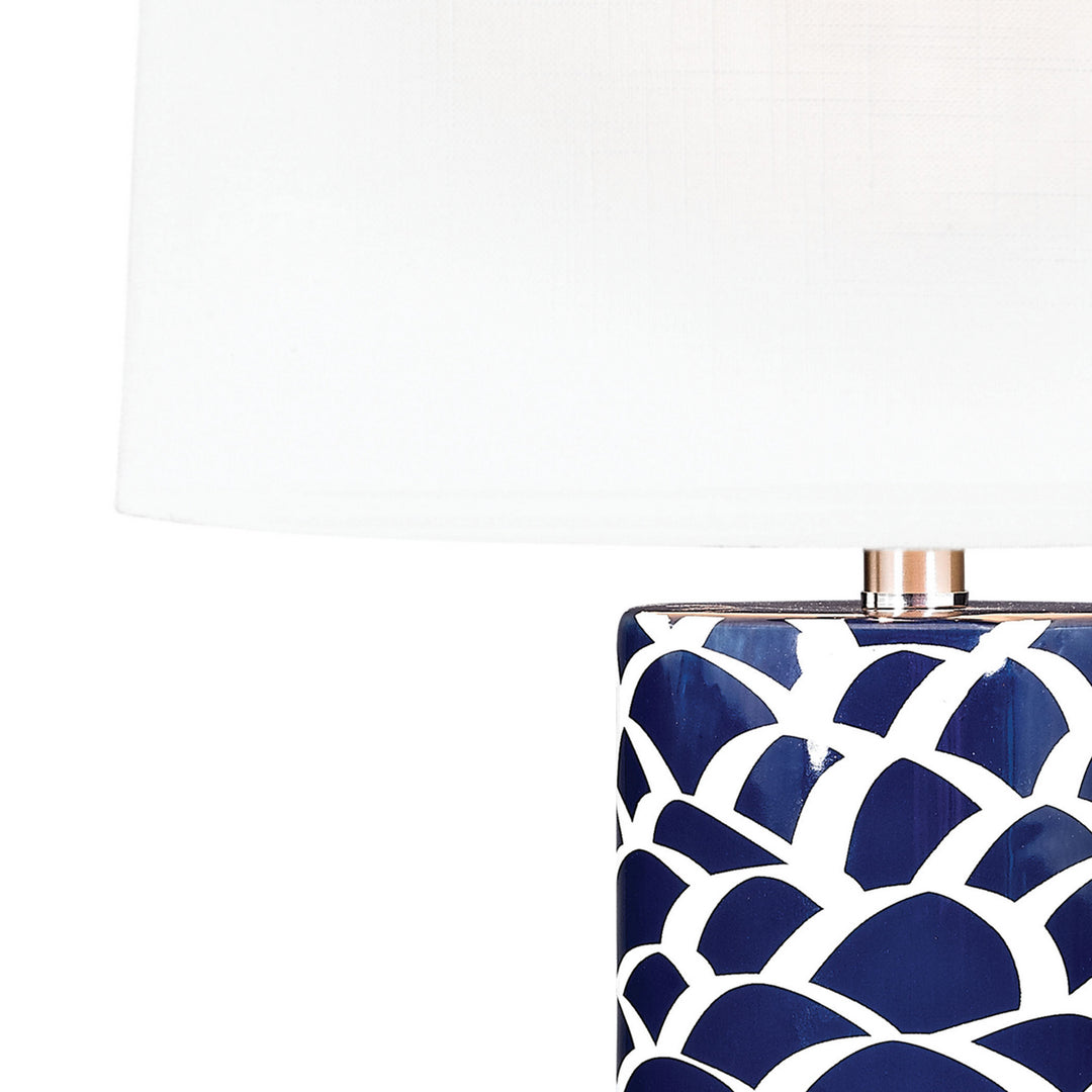 Elk Lighting D2792  Scale Sketch Lamp Navy