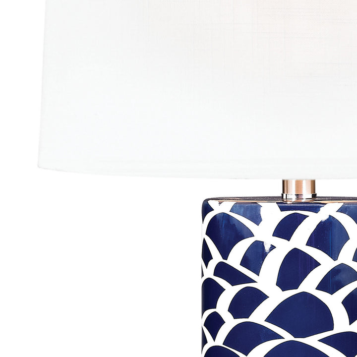 Elk Lighting D2792  Scale Sketch Lamp Navy