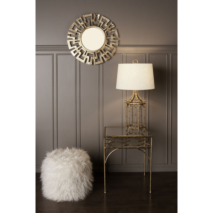 Elk Lighting D2864  Bamboo Birdcage Lamp Gold Leaf