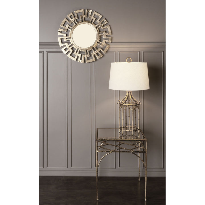 Elk Lighting D2864  Bamboo Birdcage Lamp Gold Leaf