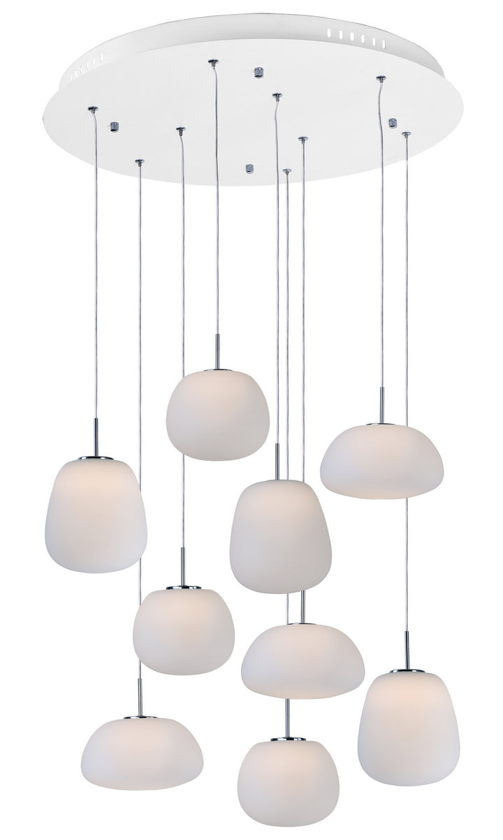 ET2 by Maxim Puffs E21127-11WT Pendant Light - White