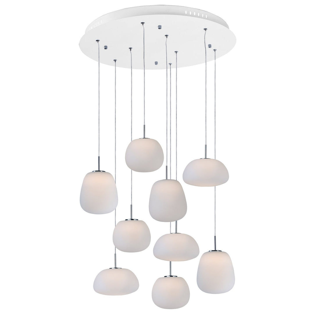 ET2 by Maxim Puffs E21127-11WT Pendant Light - White