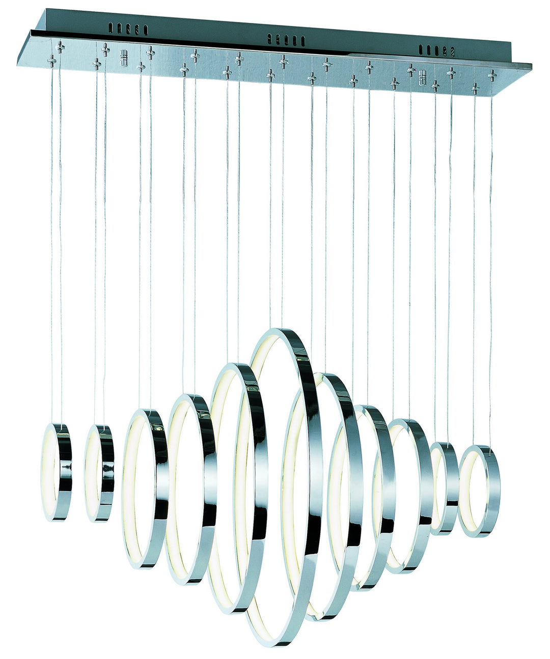 ET2 by Maxim Hoops LED E22716-PC Pendant Light - Polished Chrome