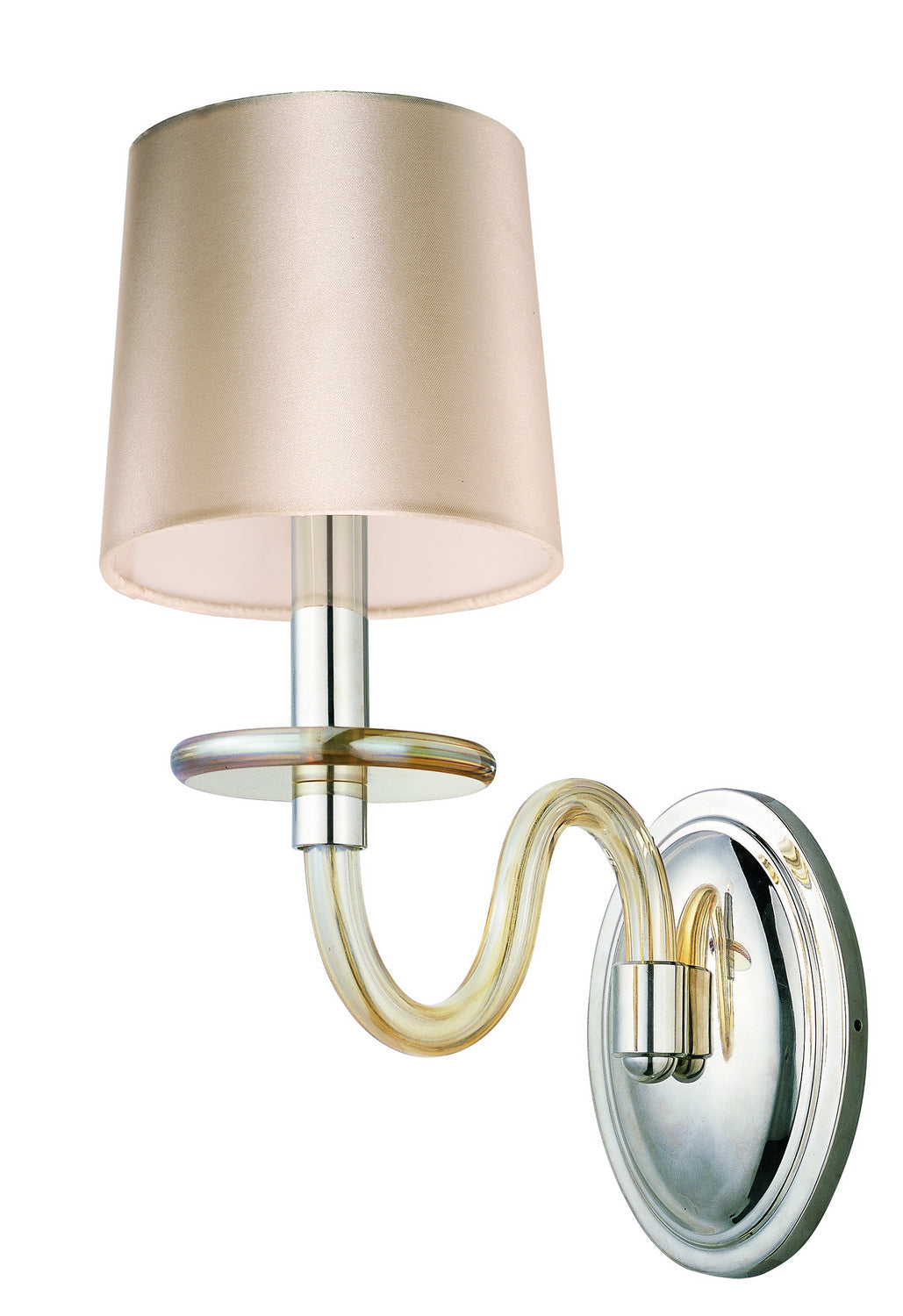 Maxim Venezia 27541CGPN Wall Sconce Light - Polished Nickel