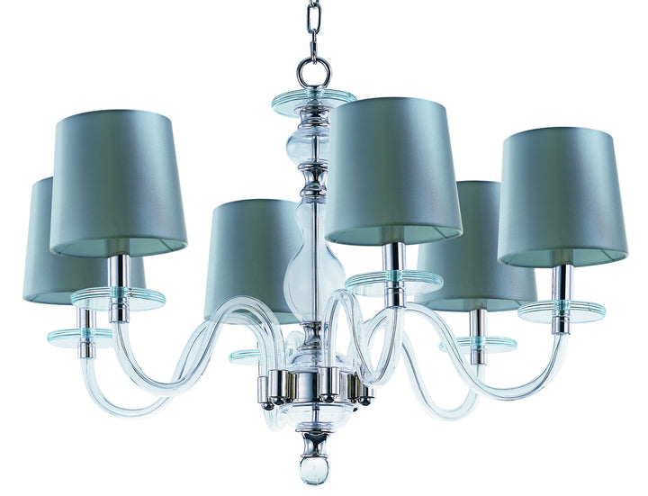 Maxim Venezia 27546CLPN Chandelier Light - Polished Nickel