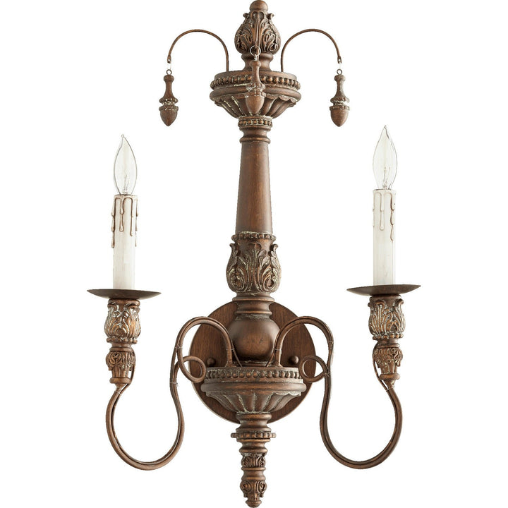 Quorum Salento 5506-2-39 Wall Sconce Light - Vintage Copper