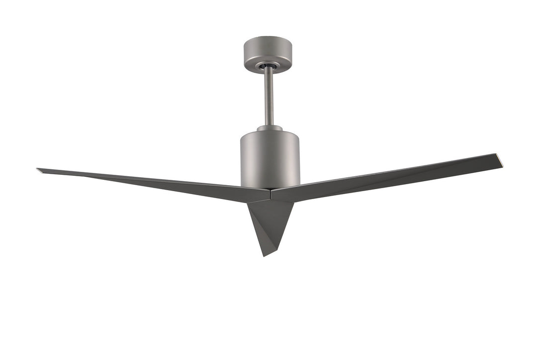 Matthews Fan Company Eliza EK-BN-BN Ceiling Fan 56 - Brushed Nickel, Brushed Nickel/