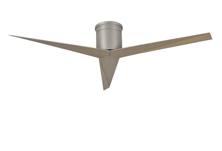 Matthews Fan Company Eliza EKH-BN-GA Ceiling Fan 56 - Brushed Nickel, Gray Ash Tone/