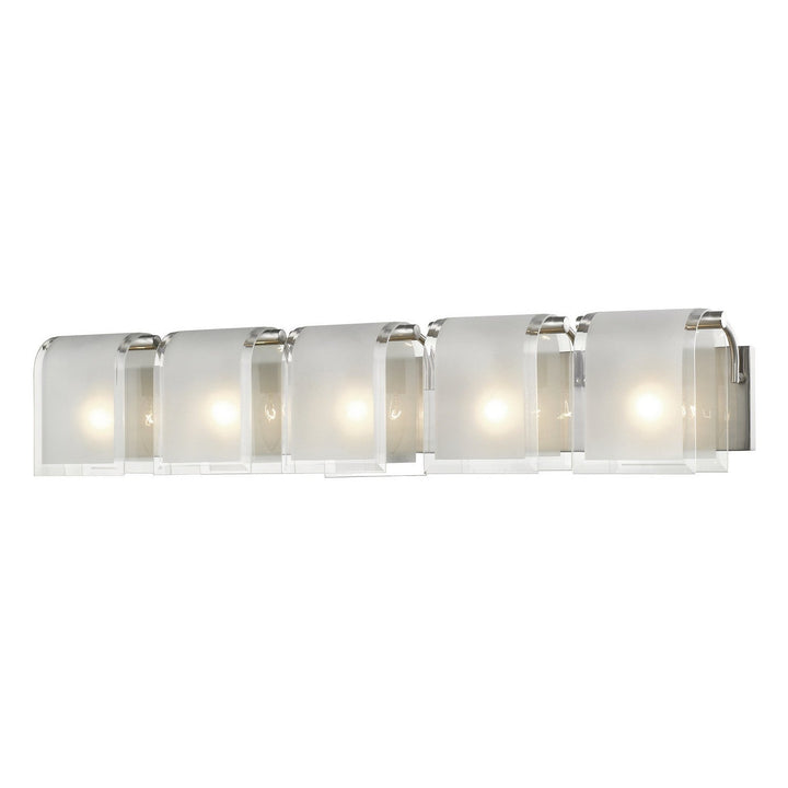 Z-Lite Zephyr 169-5V-BN Bath Vanity Light 39 in. wide - Brushed Nickel