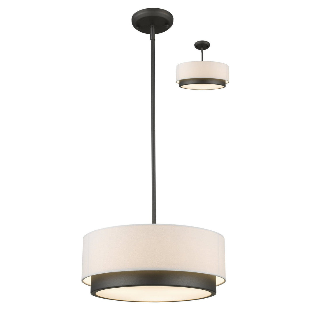 Z-Lite Jade 196-16 Ceiling Light - Factory Bronze