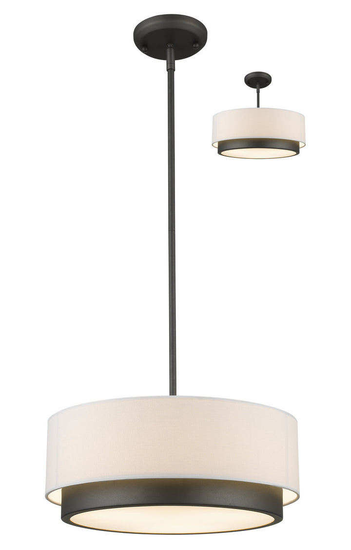 Z-Lite Jade 196-16 Ceiling Light - Factory Bronze
