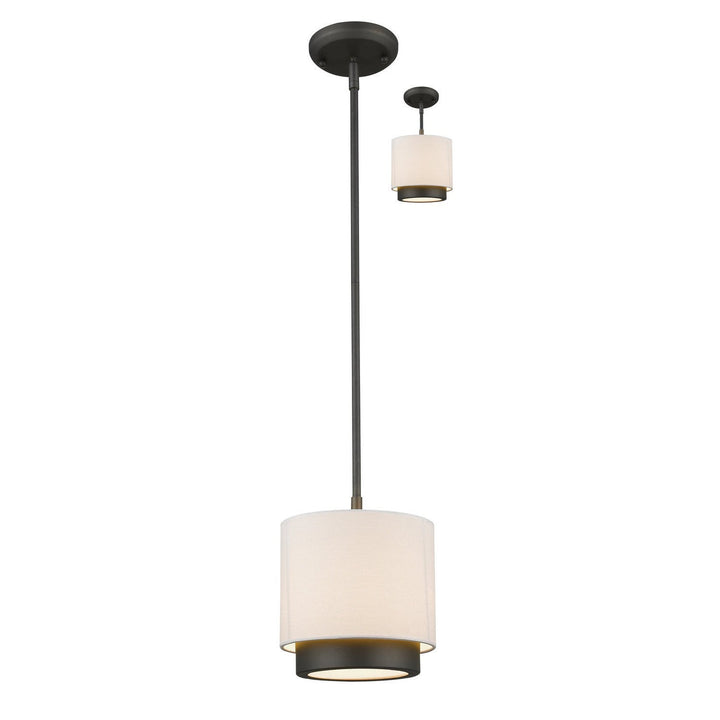 Z-Lite Jade 196-8 Pendant Light - Factory Bronze