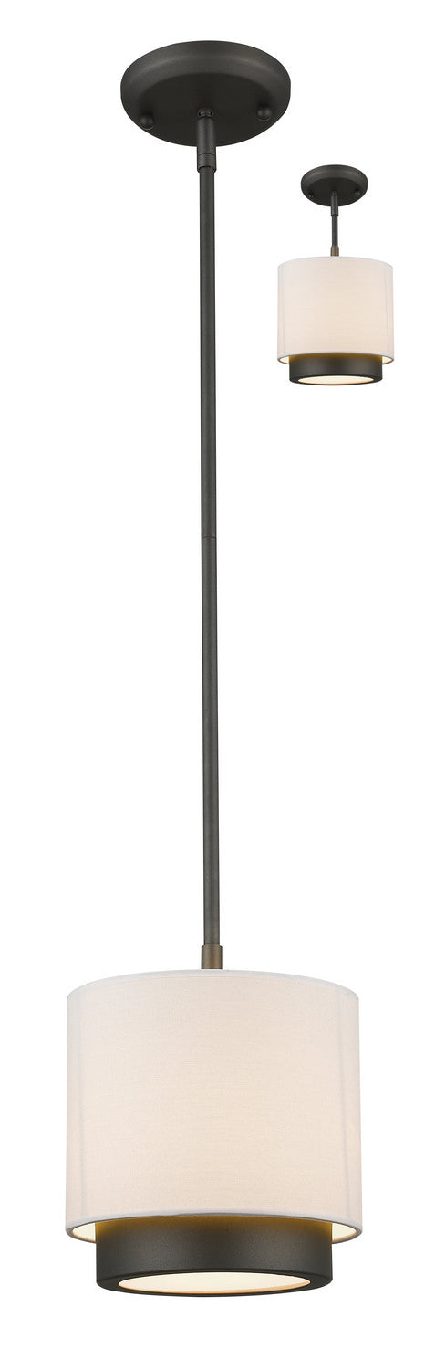 Z-Lite Jade 196-8 Pendant Light - Factory Bronze