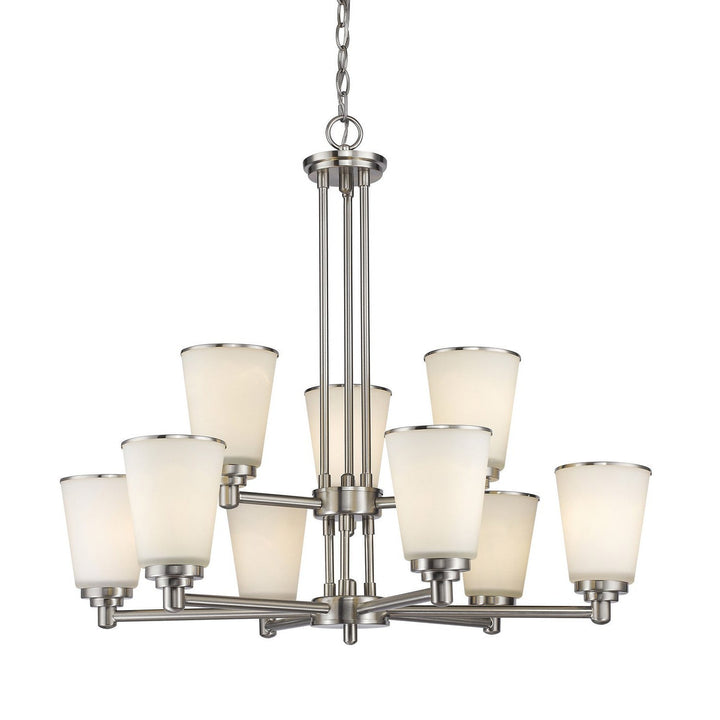 Z-Lite Jarra 432-9BN Chandelier Light - Brushed Nickel