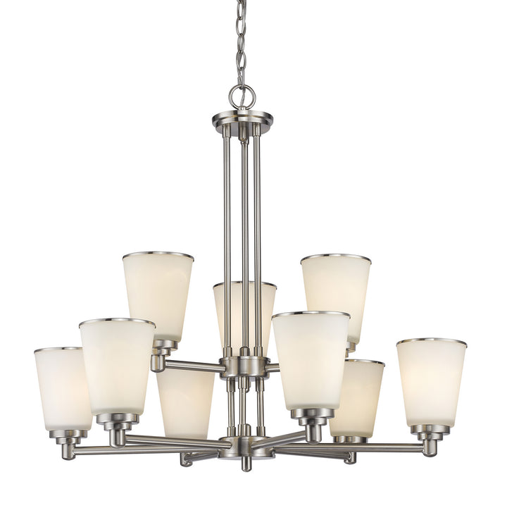 Z-Lite Jarra 432-9BN Chandelier Light - Brushed Nickel
