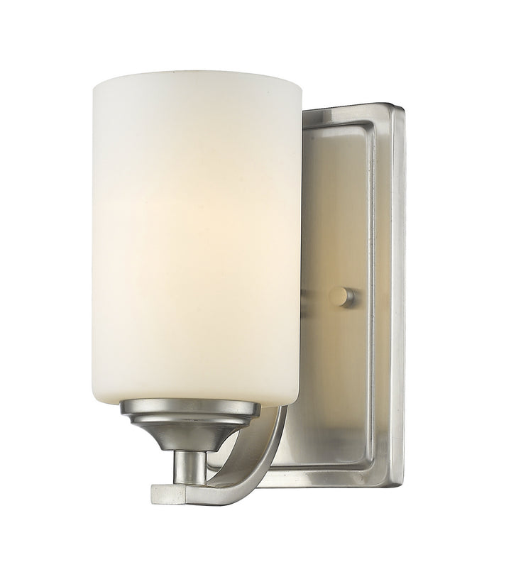 Z-Lite Bordeaux 435-1S-BN Wall Sconce Light - Brushed Nickel