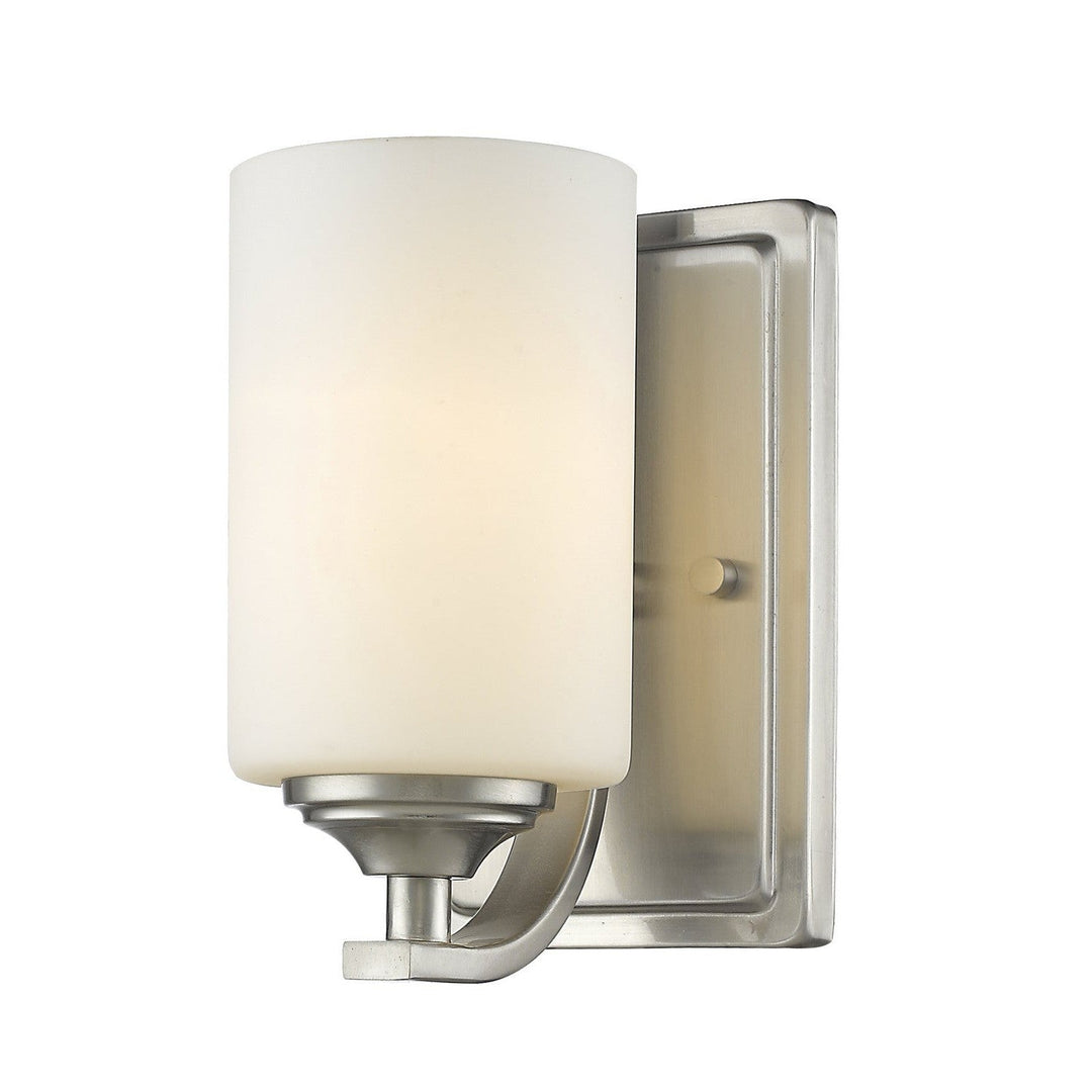 Z-Lite Bordeaux 435-1S-BN Wall Sconce Light - Brushed Nickel