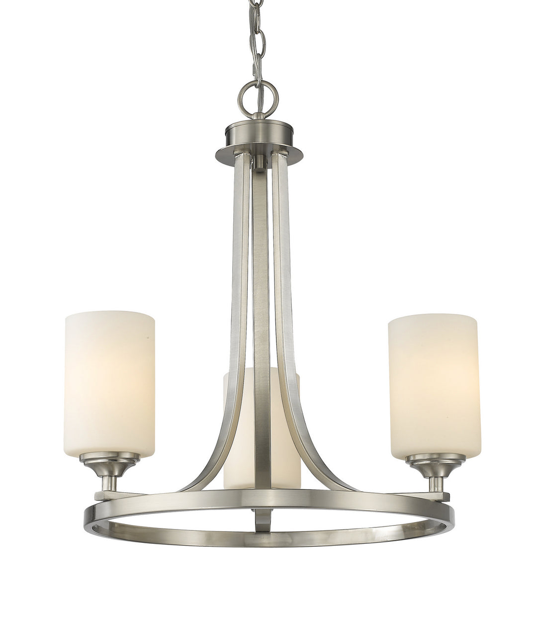 Z-Lite Bordeaux 435-3BN Chandelier Light - Brushed Nickel