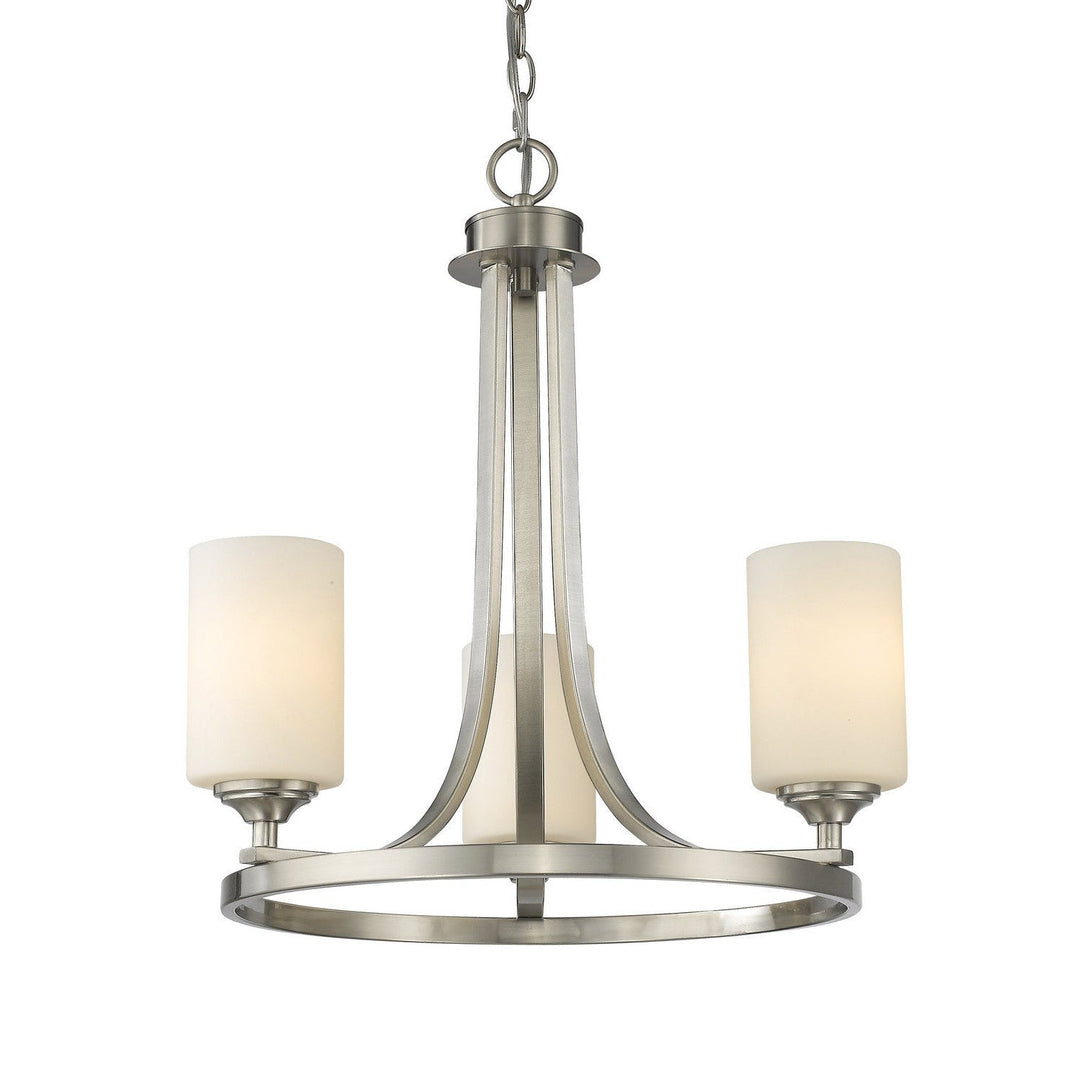 Z-Lite Bordeaux 435-3BN Chandelier Light - Brushed Nickel