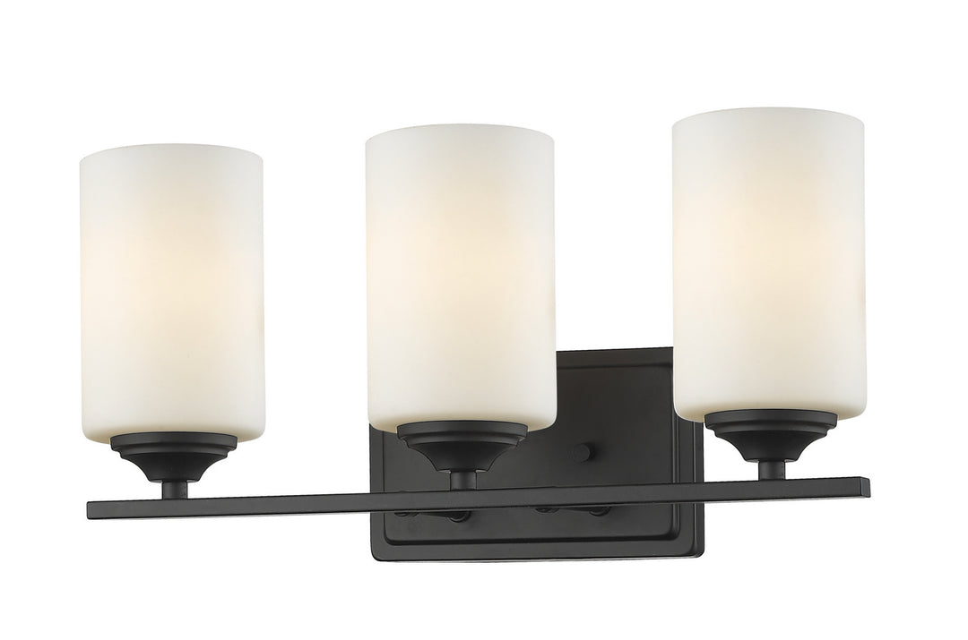 Z-Lite Bordeaux 435-3V-BRZ Bath Vanity Light 18 in. wide - Bronze