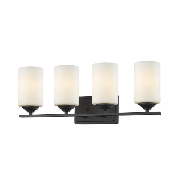 Z-Lite Bordeaux 435-4V-BRZ Bath Vanity Light 24 in. wide - Bronze