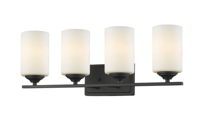 Z-Lite Bordeaux 435-4V-BRZ Bath Vanity Light 24 in. wide - Bronze